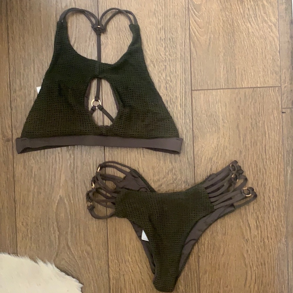 Blue Life Knot Bikini